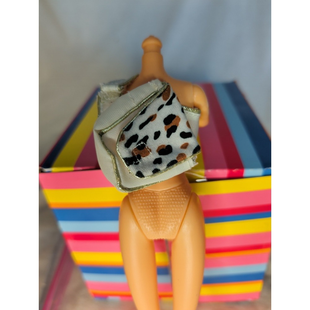 2001 Bratz 1st Edition CLOE Doll 10" Purse with Animal Print